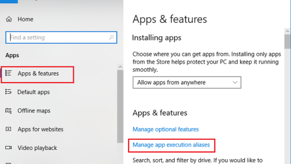 Manage apps o365